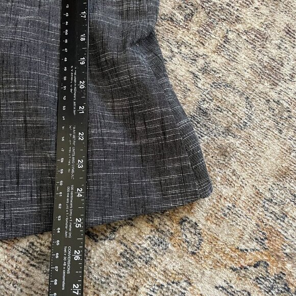 David Paul Bell Sleeve Blazer Womens Sz 6 S Slim Career Formal Ribbon Tie Cuff - Picture 6 of 7